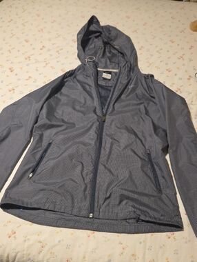 Nike Men's Hooded Windbreaker Jacket - Slate Blue
